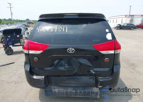 2014 Toyota Sienna L V6 7 Passenger from USA, damaged, VIN 5TDZK3DCXES450220